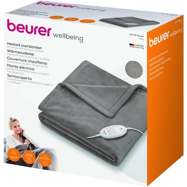 Beurer Wärmezudecke HD 75 Cosy , Heizdecke 5 Beurer Wärmezudecke HD 75 Cosy , Heizdecke – Bild 3