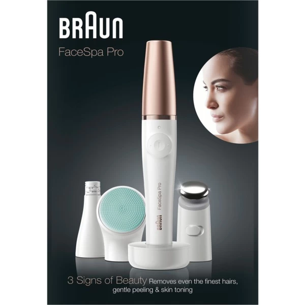 Braun FaceSpa Pro 913 Gesichtsepilierer/-bürste, Epiliergerät 4 Braun FaceSpa Pro 913 Gesichtsepilierer/-bürste, Epiliergerät – Bild 2