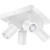 WiZ IMAGEO 4x Einstellbarer Spot Quadratische Platte, LED-Leuchte 2 WiZ IMAGEO 4x Einstellbarer Spot Quadratische Platte, LED-Leuchte -Haushaltsgeräte-Highlights WiZ IMAGEO 4x einstellbarer Spot quadratische Platte LED Leuchte@@1856258