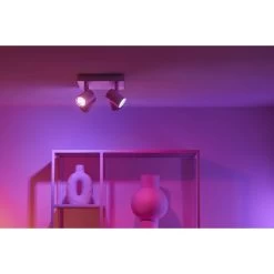 WiZ IMAGEO 4x Einstellbarer Spot Quadratische Platte, LED-Leuchte -Haushaltsgeräte-Highlights WiZ IMAGEO 4x einstellbarer Spot quadratische Platte LED Leuchte@@1856258 7